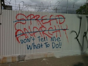 Anarchist-Graffiti