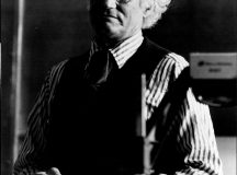 American poet, editor, translator and essayist Mr Robert Bly during poetry reading at the University of Sydney today. March 18, 1980. (Photo by Alan Gilbert Purcell/Fairfax Media via Getty Images).