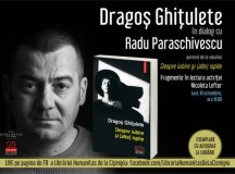 Lansare LIVE: Dragoș Ghițulete în dialog cu Radu Paraschivescu: Despre iubire și (alte) ispite