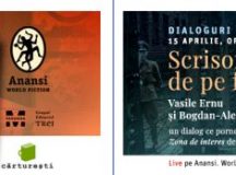 Dialoguri despre literatură și război  inspirate de romane traduse în colecția ANANSI