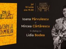 Alfabetul doamnelor. De la doamna B. la doamna T. – o întâlnire #live  pe terasa Librăriei Humanitas Kretzulescu cu Ioana Pârvulescu și Mircea Cărtărescu în dialog cu Lidia Bodea