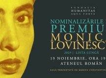 Nominalizările la Premiul „Monica Lovinescu“ 2025 – lista lungă